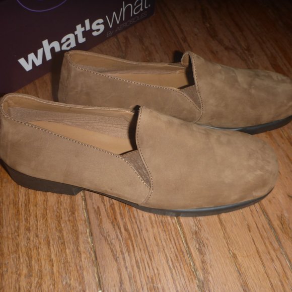 Women's Suede Slip Ons - Picture 4 of 4